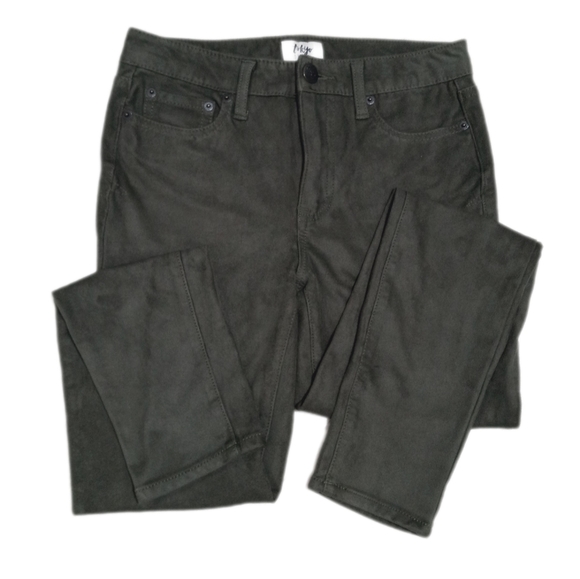 **SOLD**TOKYO DARLING | faux suede jeggings size 2 - Picture 3 of 9